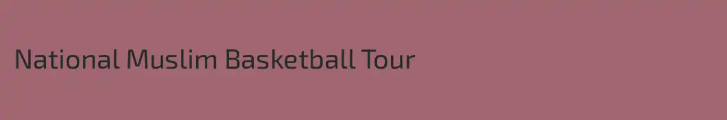 National Muslim Basketball Tour